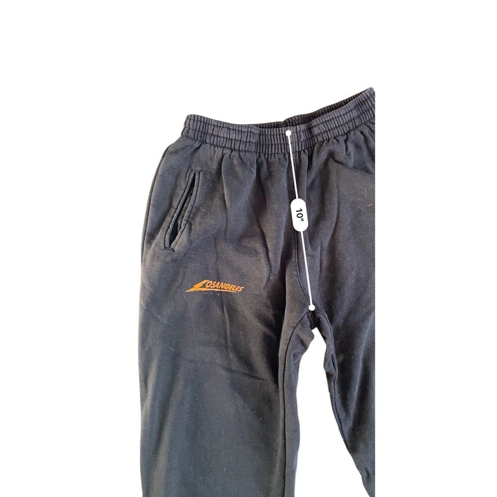 Brandy Melville Womens Los Angeles Sweatpants Joggers Size XS/S Faded Black OS - Picture 6 of 12